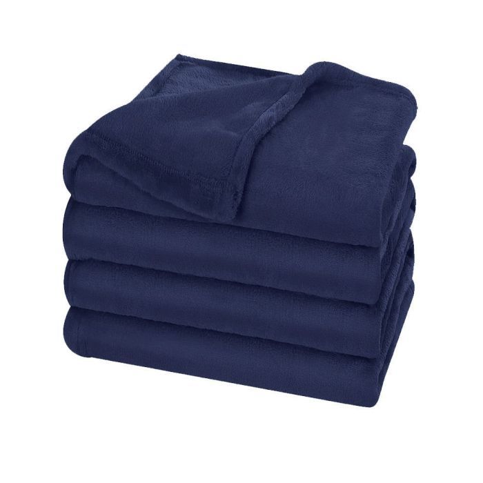 Плед Bergamo Fancy темно-синій 130 х 180 см (70030405-44) зображення 3