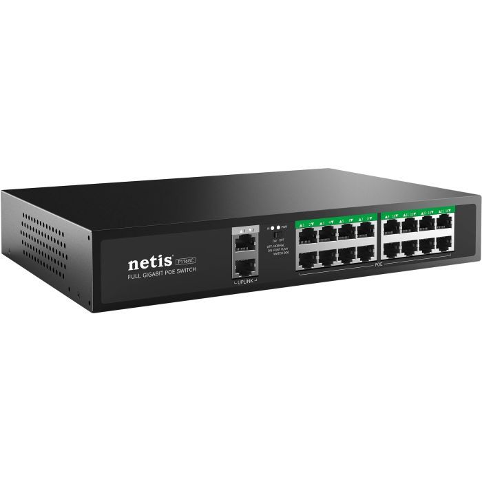 Коммутатор сетевой Netis P116GC изображение 2