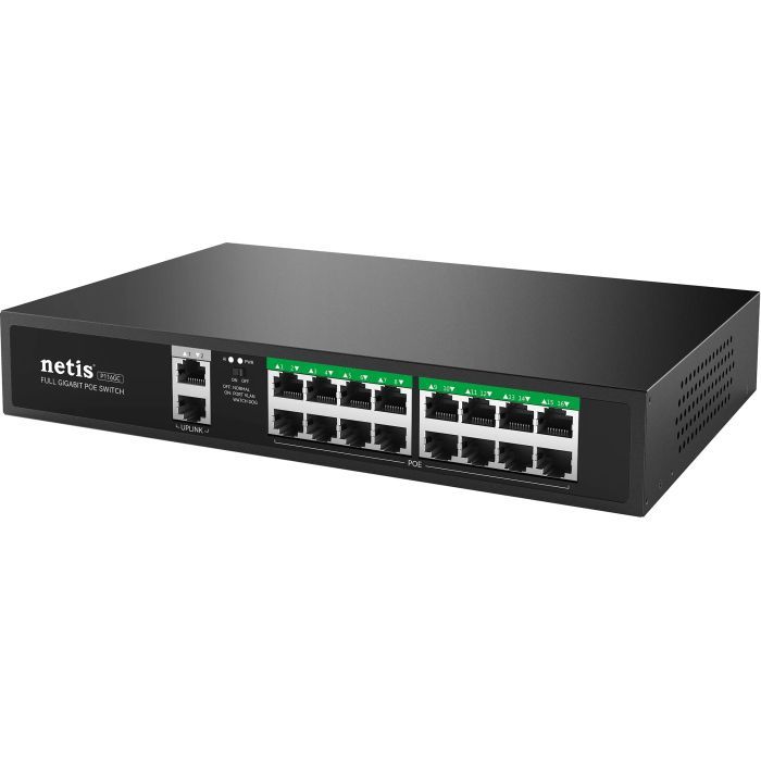 Коммутатор сетевой Netis P116GC изображение 3