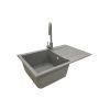 Мойка кухонная Adamant Horizon сірий (1824296101504) изображение 3