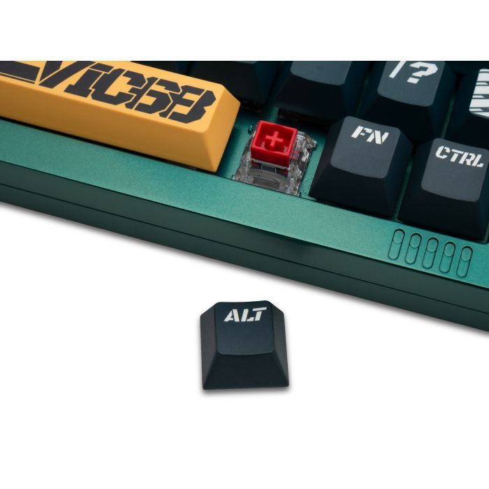 Клавиатура Thunderobot VIC68 TTC Ultra RGB King Magnetic Switch USB Parrot Green (6932066320188) изображение 11