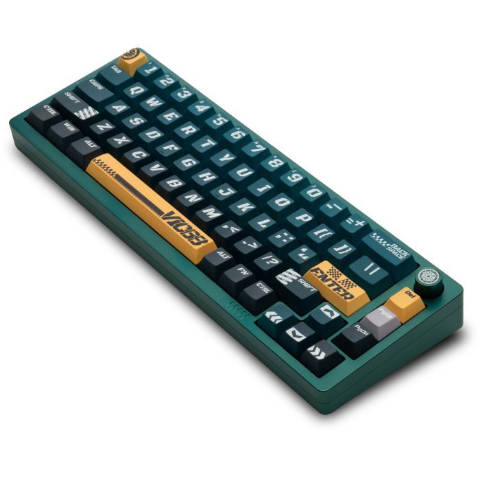 Клавиатура Thunderobot VIC68 TTC Ultra RGB King Magnetic Switch USB Parrot Green (6932066320188) изображение 5