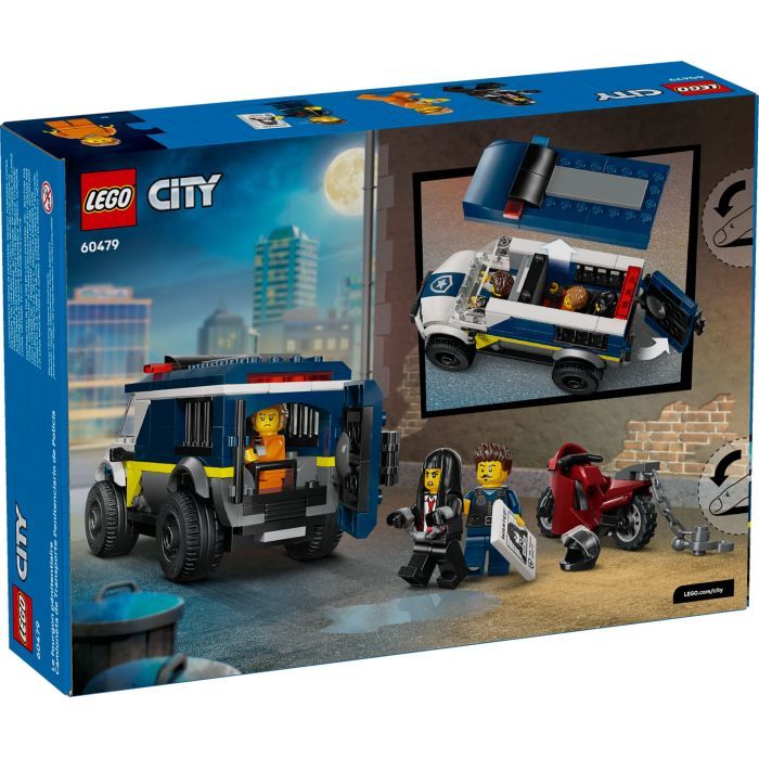 Конструктор LEGO City Полицейский фургон для перевозки заключенных (60479) изображение 6
