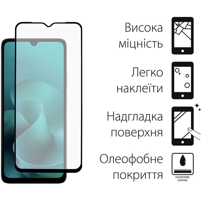 Чехол для мобильного телефона Dengos Motorola G06 Soft+glass Green (DG-KM-180) изображение 3