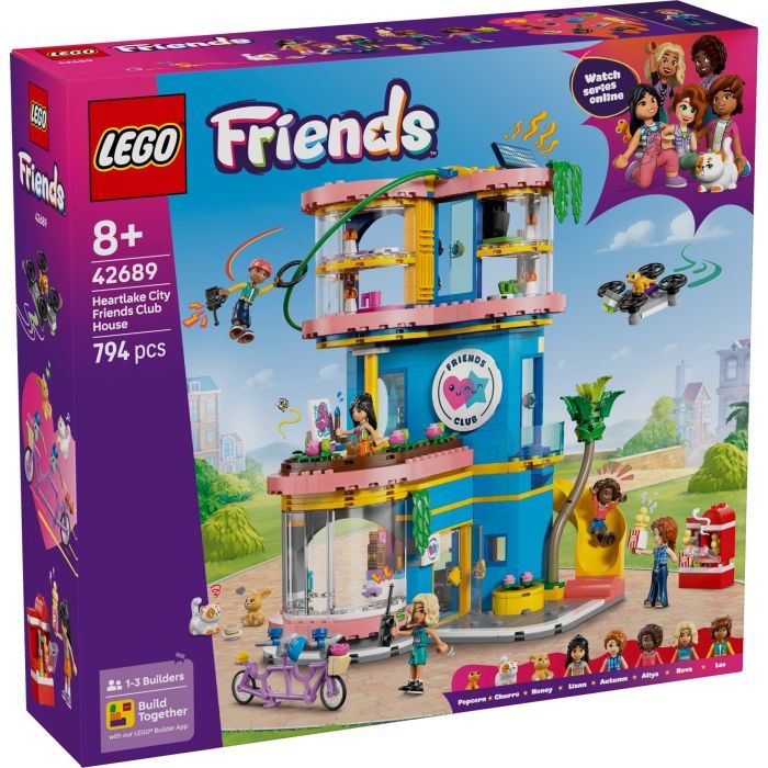 Конструктор LEGO Friends Клубный дом друзей HLC (42689)