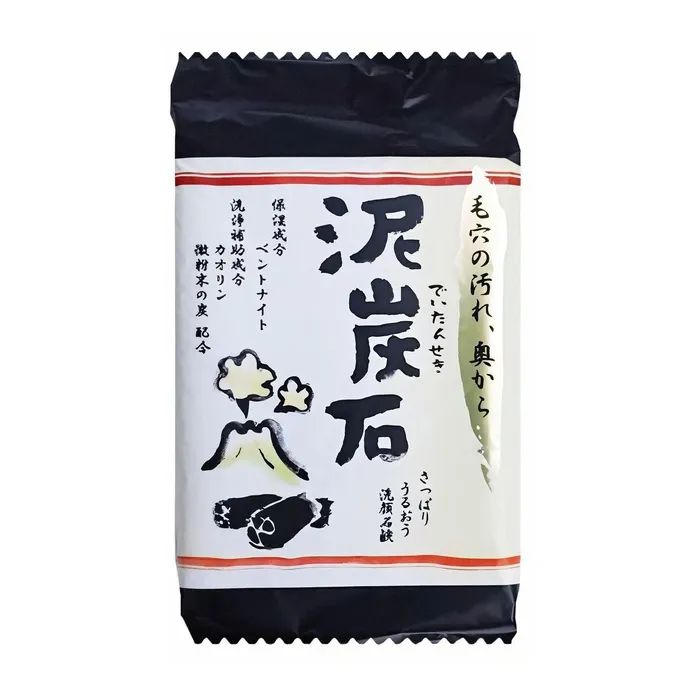 Тверде мило Pelican Deitanseki З деревним вугіллям 135 г (4976631481357)