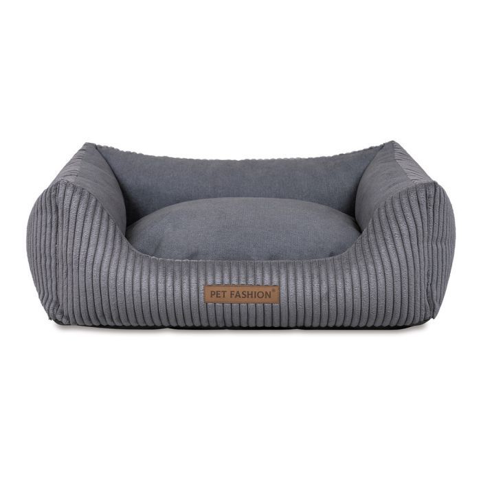 Лежак для животных Pet Fashion DEVID 62х50х19 см темно-серый (4823082444519) изображение 3