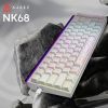 Клавіатура Ajazz NK68 Red Switch USB UA White (NK68-R-S-W) зображення 6