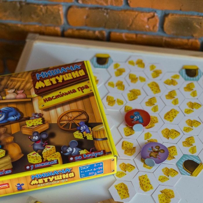 Настольная игра Ранок Мышиная суматоха (4823076153861) изображение 5