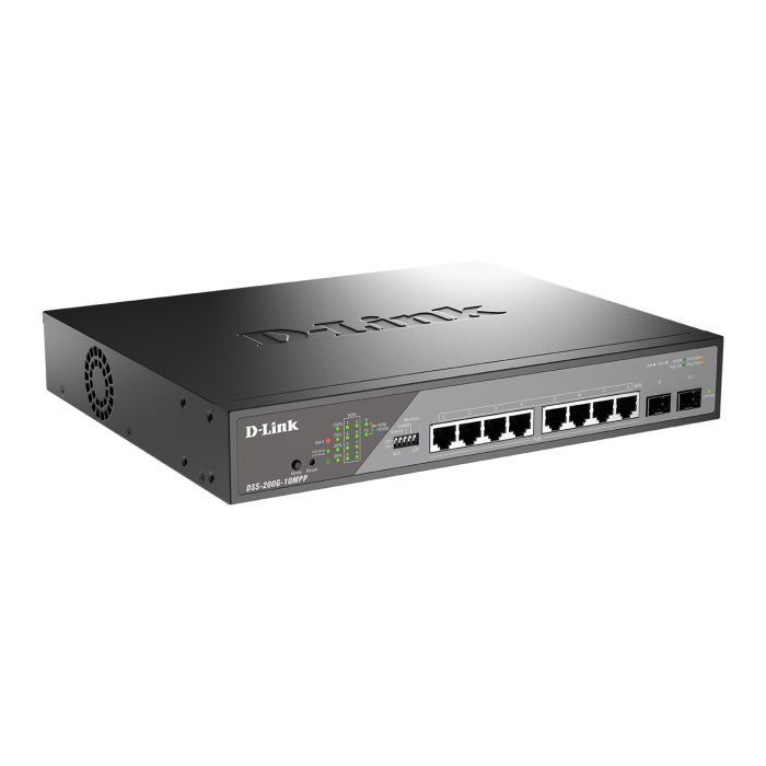 Коммутатор сетевой D-Link DSS-200G-10MPP изображение 2