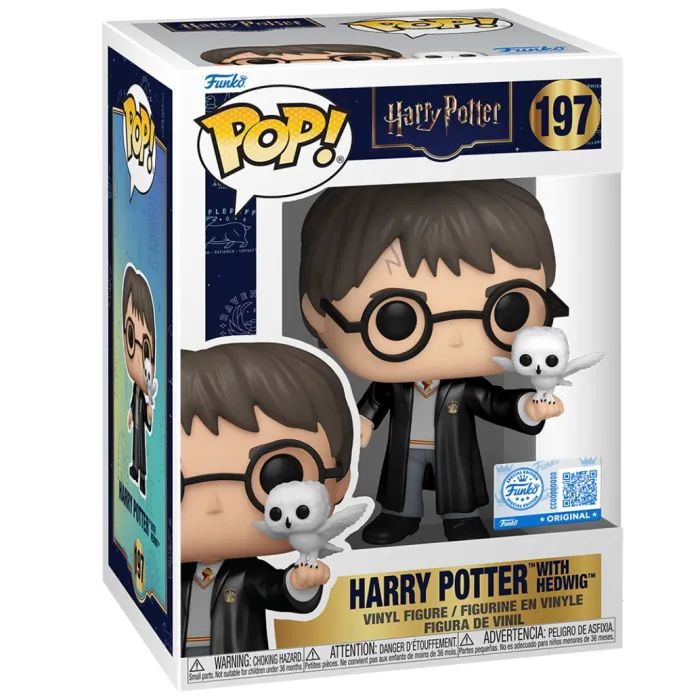 Фігурка Funko Pop серії Гаррі Поттер S20 - Гаррі з Гедвіґою (91763) зображення 2