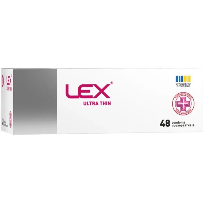 Презервативы Lex Condoms Ultra Thin 48 шт. (4820144774409)