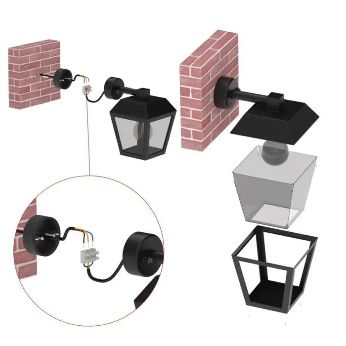 Светильник EMOS E27 15 Вт IP44 (ZGB020P) изображение 11