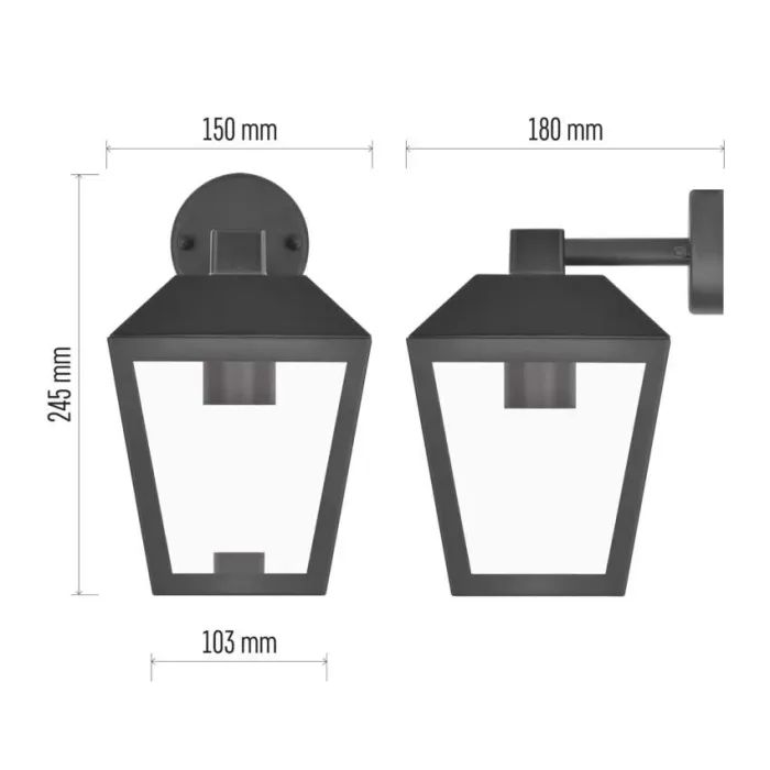 Светильник EMOS E27 15 Вт IP44 (ZGB020P) изображение 6