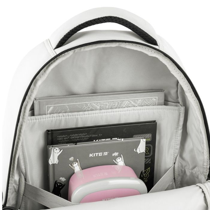 Рюкзак школьный GoPack Education 183 світло-сірий (GO26-183M-2) изображение 8