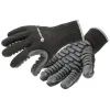 Захисні рукавиці Hoegert BROL HT5K765-10 антивібраційні з поліуретановим покриттям чорні, 10 (HT5K765-10)