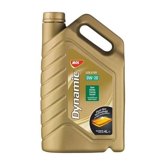 Моторна олива MOL Dynamic Gold DX 0W-20 API SP 4л (13302463)