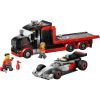 Конструктор LEGO City Грузовик для демонстрации F1 с гоночным автомобилем Audi F1 (60493) изображение 2