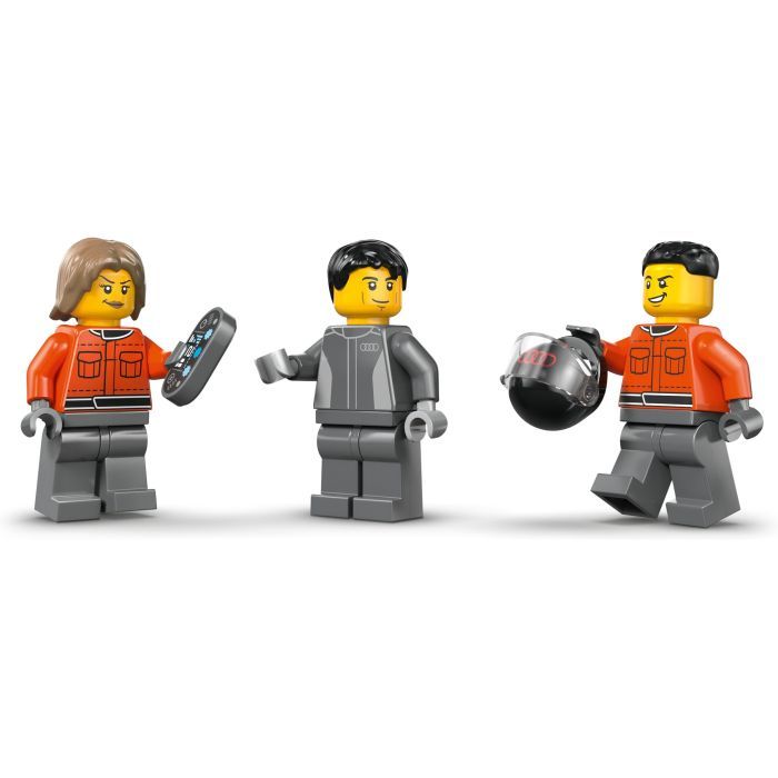 Конструктор LEGO City Грузовик для демонстрации F1 с гоночным автомобилем Audi F1 (60493) изображение 5