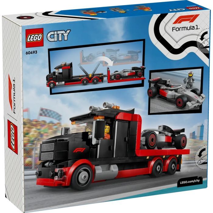 Конструктор LEGO City Грузовик для демонстрации F1 с гоночным автомобилем Audi F1 (60493) изображение 7