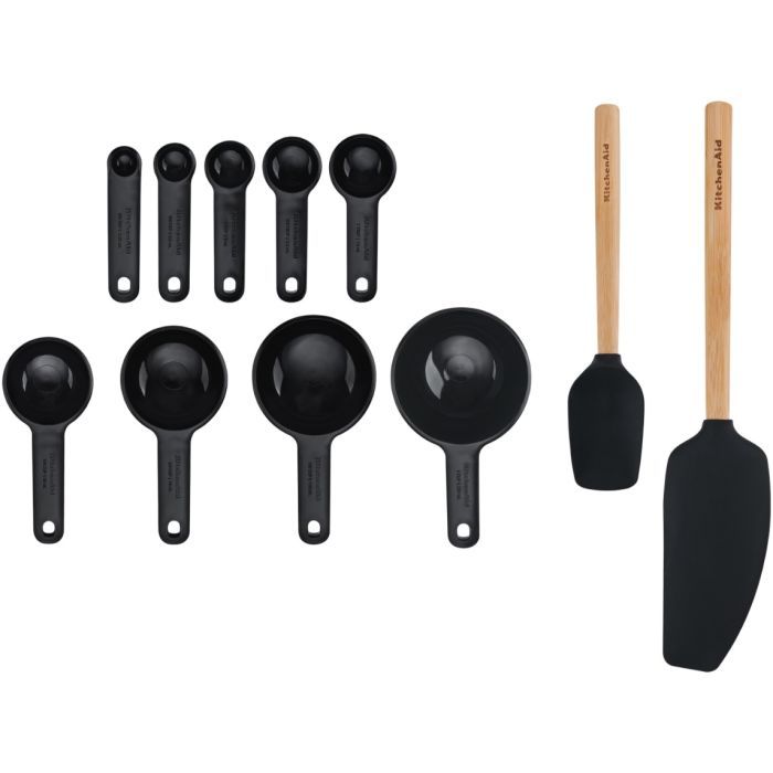 Кухонный набор KitchenAid Classic 11 предметів чорний (KQG492OHOBE)
