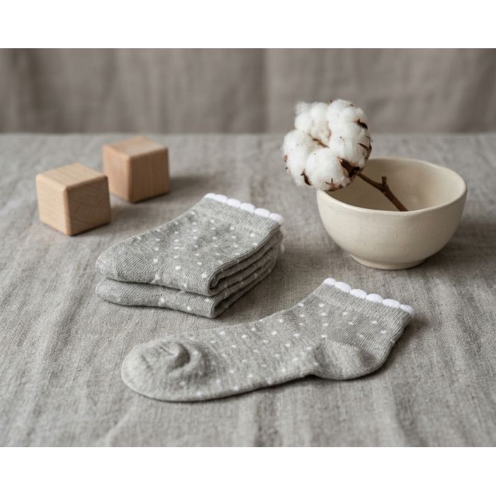 Носки детские UCS Socks в точечку (M0C0201-0072-3G-peach) изображение 4