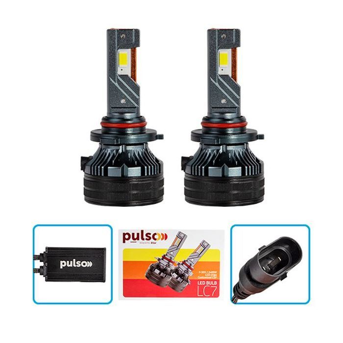 Автолампа PULSO LED-chips Customized CSP/9-30V/2*85W/20000Lm/6000k (LC7-HB3) изображение 2