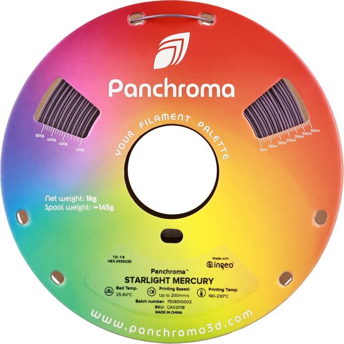 Пластик для 3D-принтера Polymaker PLA PANCHROMA STARLIGHT 1,75mm 1kg MARS (CA02017) зображення 2