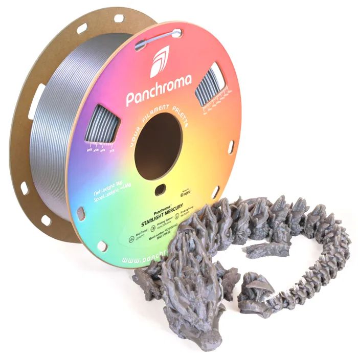 Пластик для 3D-принтера Polymaker PLA PANCHROMA STARLIGHT 1,75mm 1kg MARS (CA02017) зображення 4