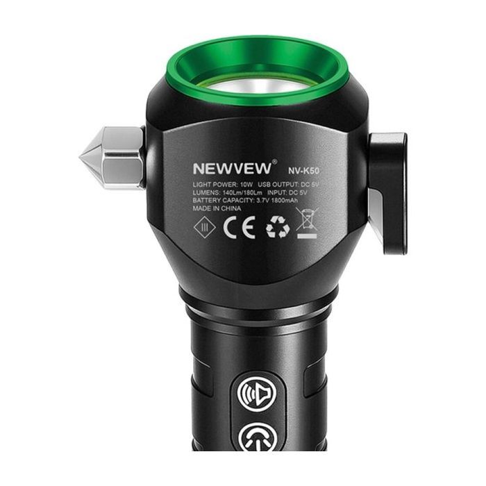 Фонарь NEWVEW NV-K50 1800mAh Black (NWVW-NV-K50-BK) изображение 3