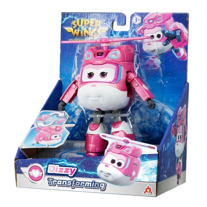 Фигурка Super Wings трансформер Transforming Диззи (Dizzy), 12.5 см (EU780240) изображение 5