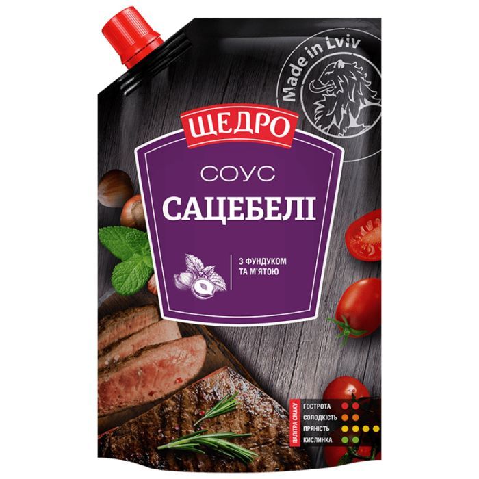 Соус Щедро Сацебелі 200 г (4823097401279)
