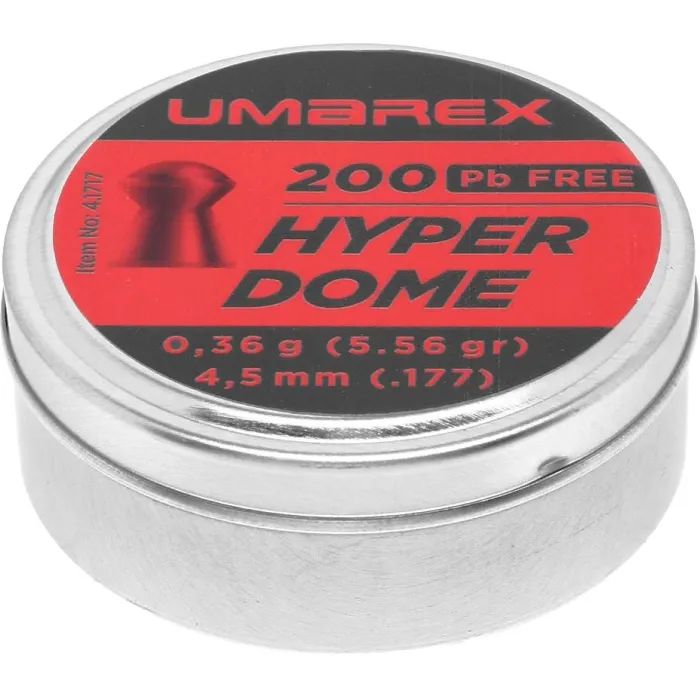 Пульки Umarex Hyperdome 4,5 мм 0,36 г 200 шт (4.1717) изображение 2