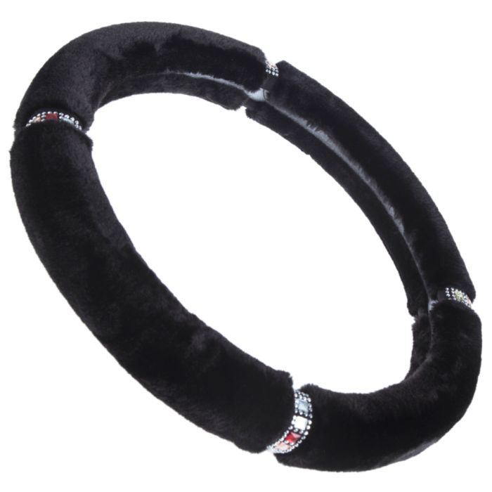 Чохол на руль VITOL M чорн (VLOD-F93 BK/BK M) зображення 2