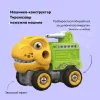 Конструктор Otamanko Машинка-конструктор Тиранозавр пожарная машина Желтый/зеленый (OTA-124TR) изображение 2