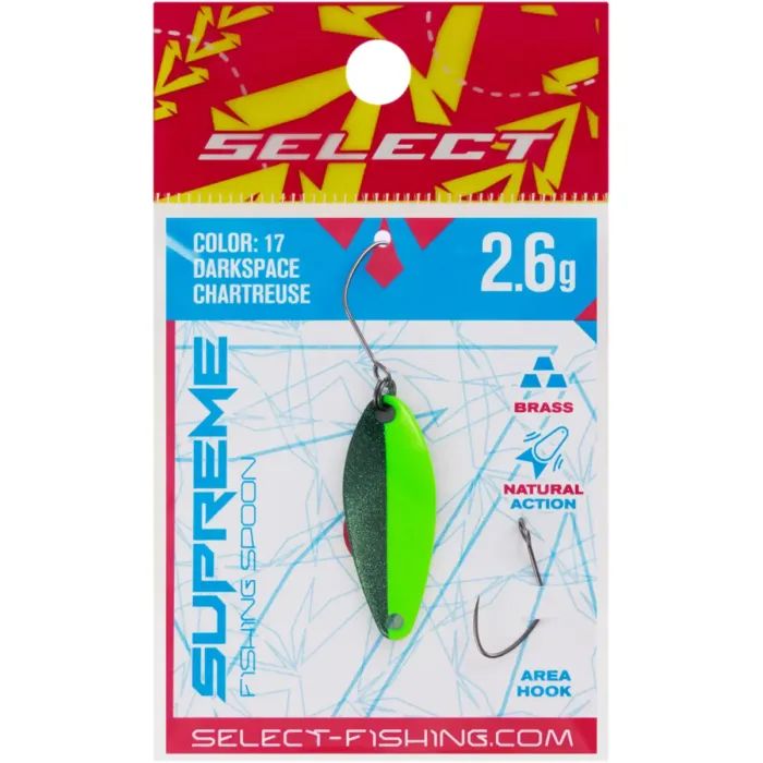 Блешня Select Supreme 2.6g 30mm 28 River Cocktail (1870.80.65) зображення 2