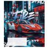 Зошит Школярик Night racers 48 аркушів клітинка (048-3452K) зображення 5