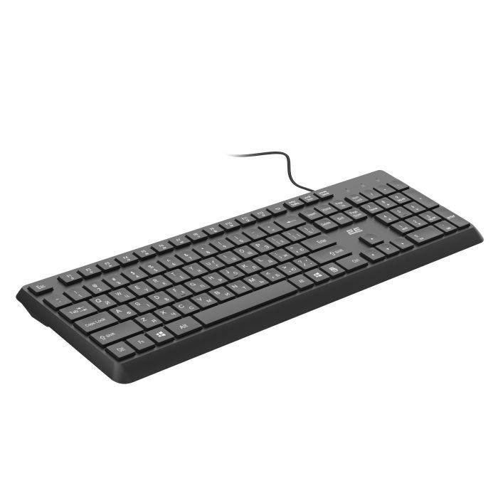 Клавиатура 2E KS405 USB UA Black (2E-KS405UBK_UA) изображение 2
