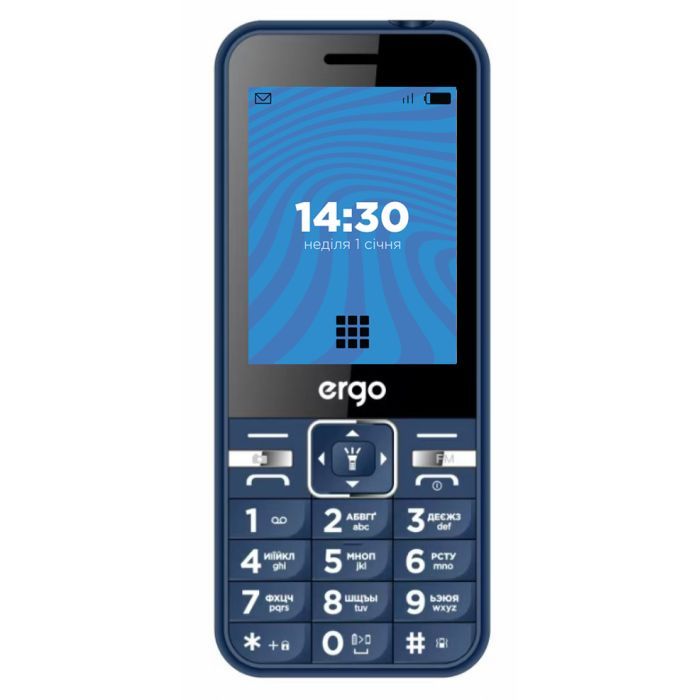 Мобильный телефон Ergo E281 Black изображение 2