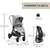 Коляска Chicco 2 в 1 Bellagio 2 Світло-сіра (2900990903252) (87183.40.01) изображение 12