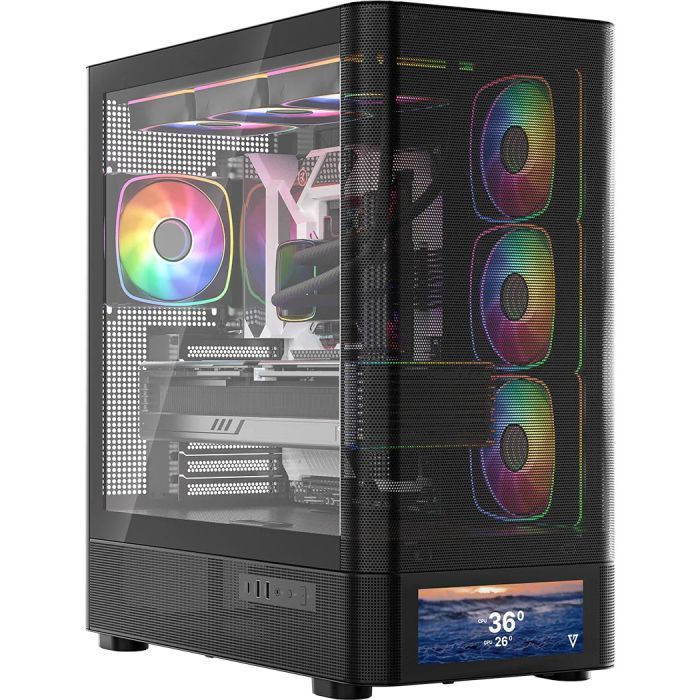 Корпус для ПК Modecom VOLCANO AQ500 ARGB (MC-A-AQ500-4FA-B) изображение 3