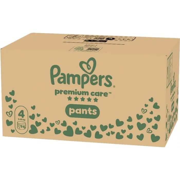 Подгузники Pampers Premium Care Pants Розмір 4 (9-15 кг) 114 шт (8700216829359) изображение 2
