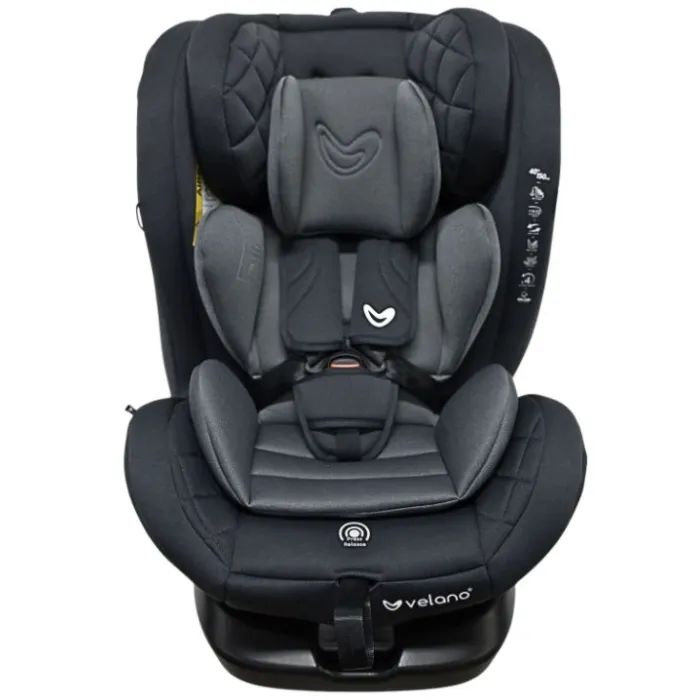 Автокресло Velano Aura 360° i-Size 40150 см, ISOFIX, black (48415)