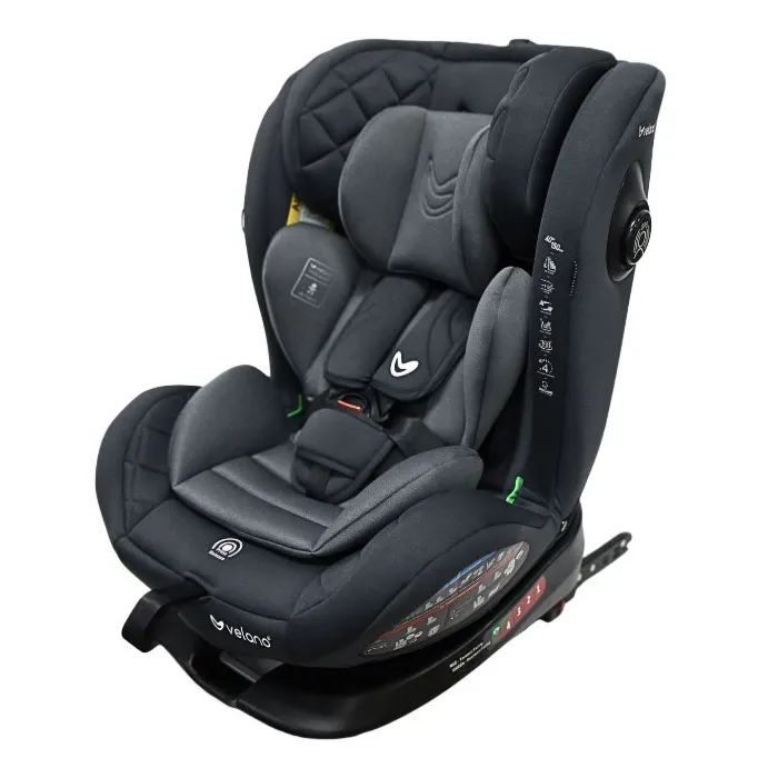 Автокресло Velano Aura 360° i-Size 40150 см, ISOFIX, black (48415) изображение 2