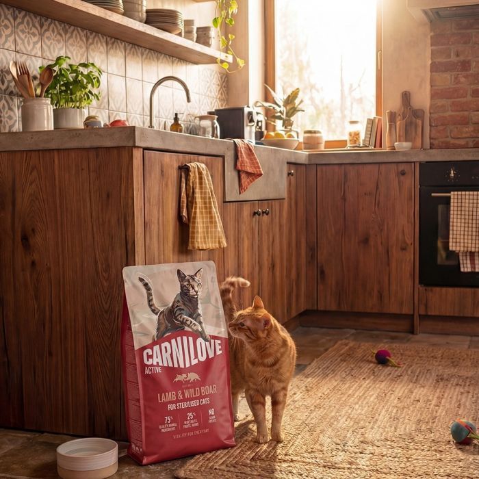 Сухий корм для кішок Carnilove Active Beef & Venison Sterilised 400 г (8595602581672) зображення 8