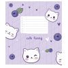 Зошит Школярик Star Cute animals 12 аркушів клітинка (012-3549K)