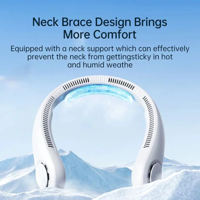 Вентилятор Jisulife Neck Fan Life4 blue зображення 2
