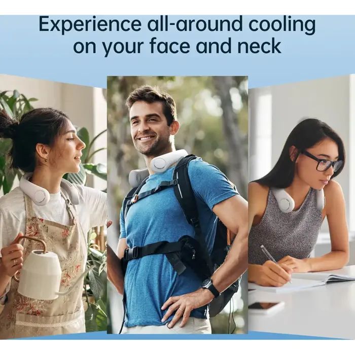 Вентилятор Jisulife Neck Fan Life4 blue зображення 3