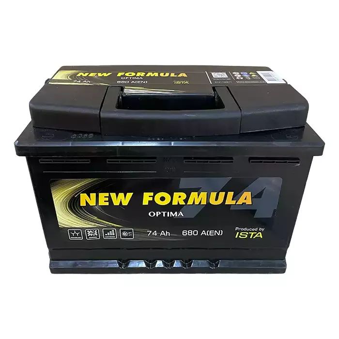 Аккумулятор автомобильный NEW FORMULA Optima 74Ah Ев (-/+) (680EN) (5741102211) изображение 2