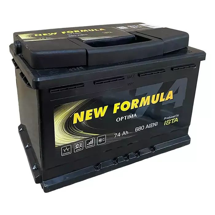 Аккумулятор автомобильный NEW FORMULA Optima 74Ah Ев (-/+) (680EN) (5741102211) изображение 3